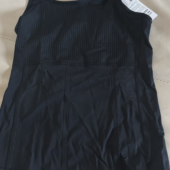 NWT Athleta Black Vitality Racerback Tank Top - Picture 4 of 4